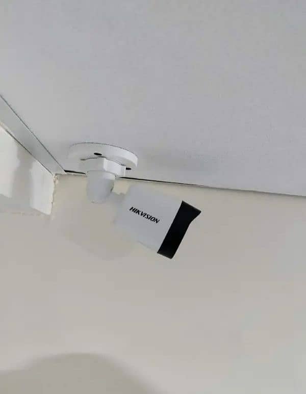 cctv | 4 Cameras Complete Package | Dvr | Security Camera | Hikvision 5