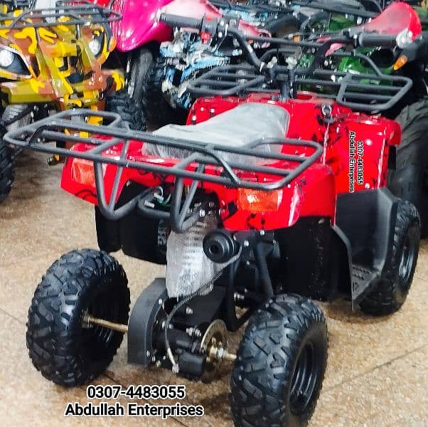 New tyre 110cc sports Jeep model ATV Quad Bike for sale deliver all Pk 5