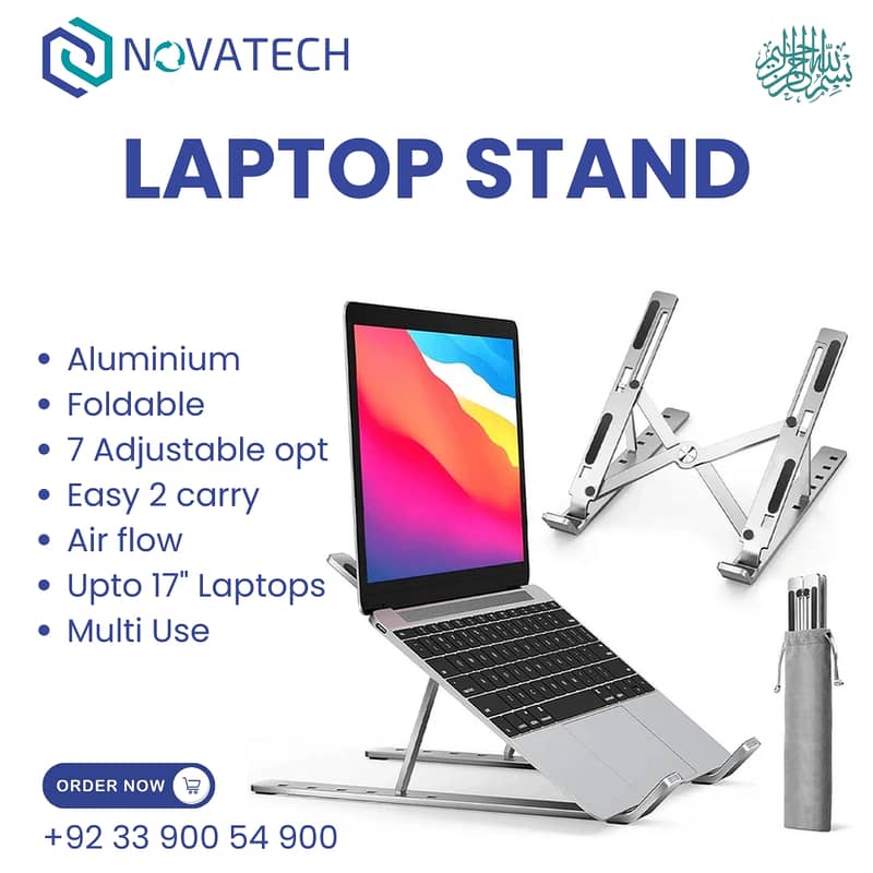 Aluminium Laptop Stand! 0