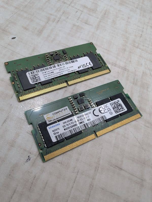 2 x 8 GB DDR5 5600Mhz Laptop Ram 0