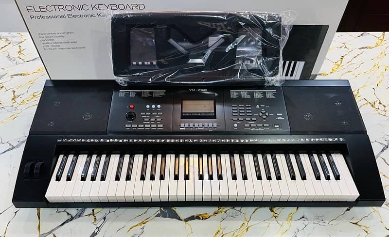 Piano Keyboard ym-758 Box Pack New 61 keys full size 2