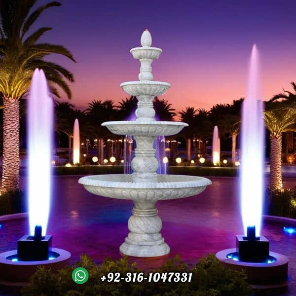Larger Garden Fountain: Transform Your Landscape 3