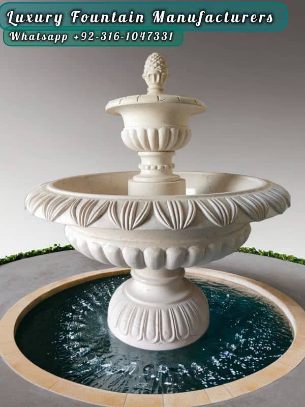Larger Garden Fountain: Transform Your Landscape 18