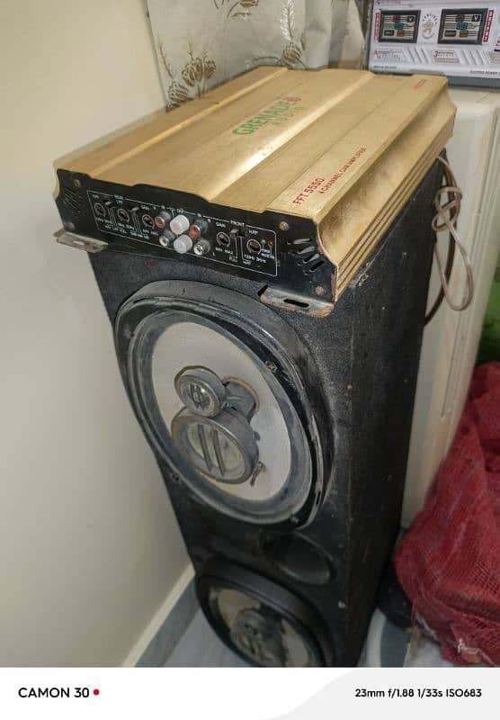 Amplifier 6 speaker plus 2