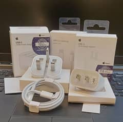 Fast charging Three pin adopter with cable.