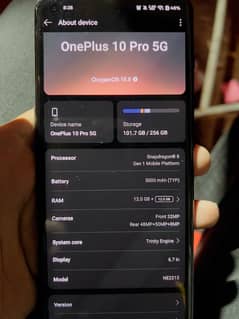 OnePlus 10pro 5G