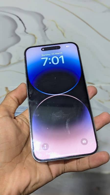 iPhone 14 Pro Max Non PTA All Good Call me on this number 03079722211 3