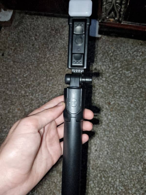 Original 4 in 1 selfie stick with light | For Vlogging  photography 5