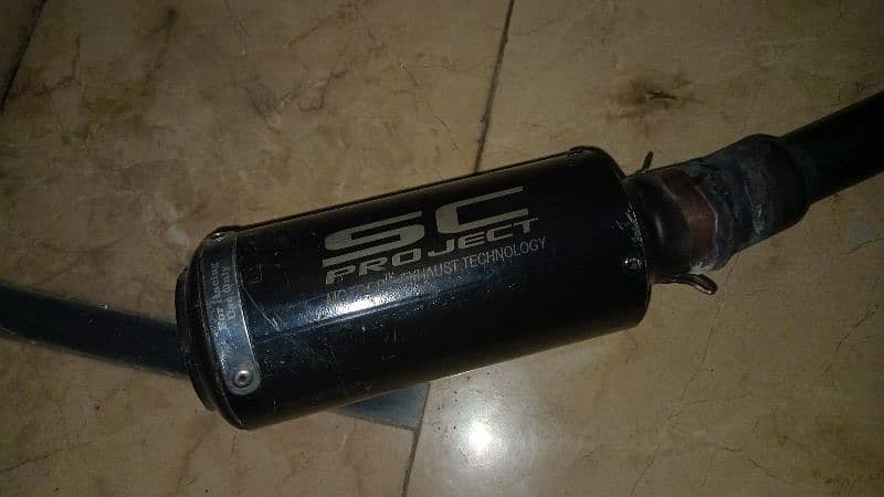 Sc Project Exhaust for Yamaha ybr ,ybz 5