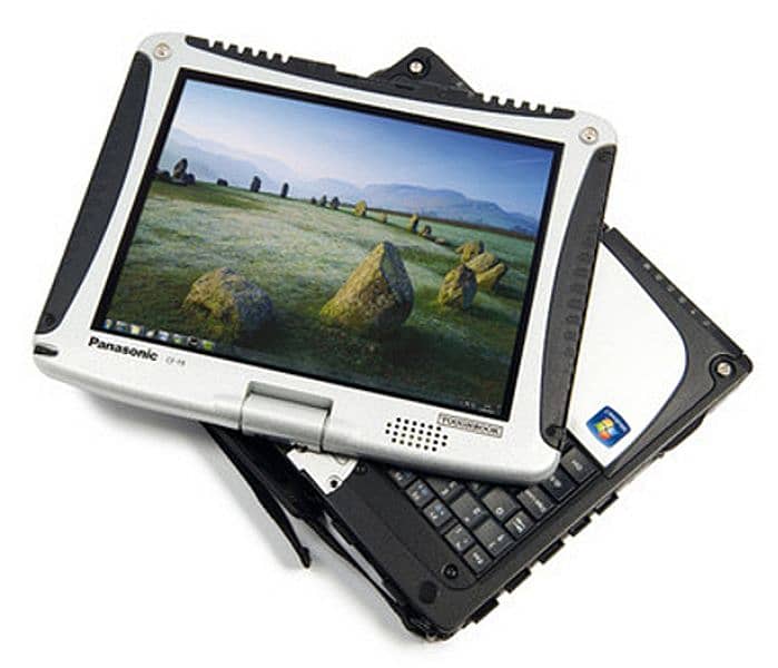 Panasonic Toughbook CF-19  Mini Rugged Laptop 10' Roated Dispaly 0