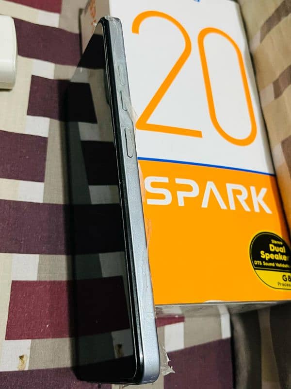 Tecno spark 20C , mobile , phone for sale, almost new 6