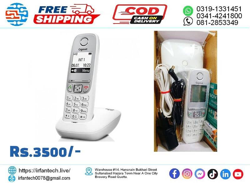 Digital Wireless Landline Telephone Single PTCL Line. 17
