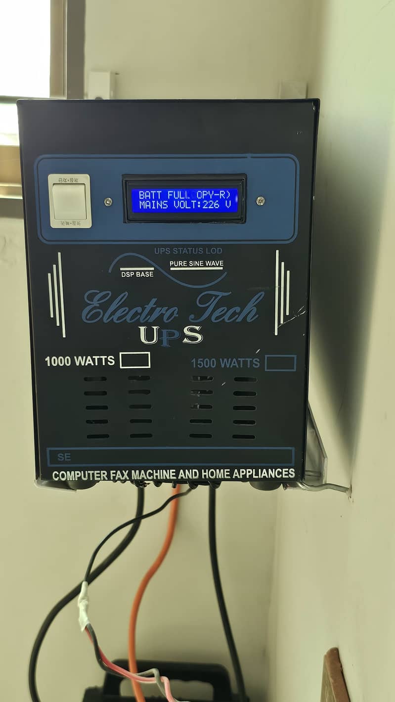 Electro Tech UPS with AGM Battery 0