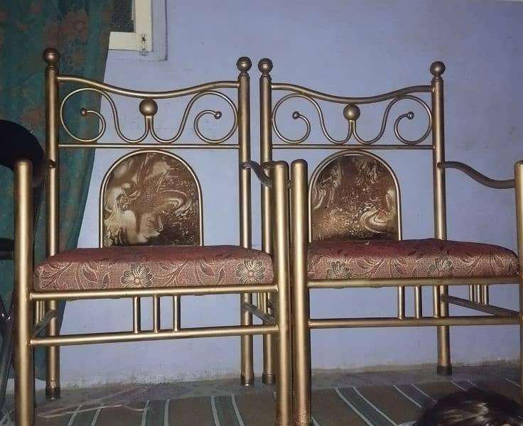 Metal Frame Sofa Set – 3+1+1 Seater – Durable & Comfortable 1