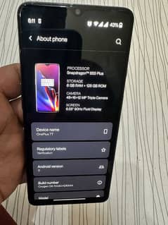ONE PLUS 7T 100% ok PANAL