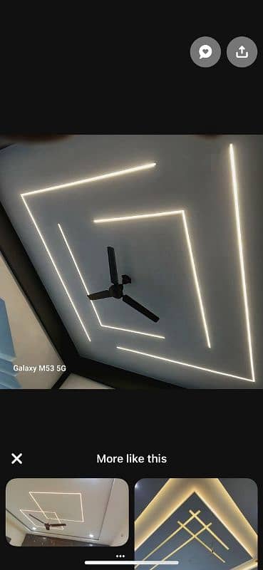 linear profile light media wall rope light 19