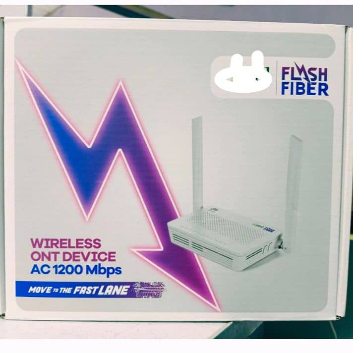PTCL Flash Fiber Router 0