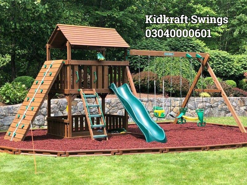 Slides, Swings, Seesaw, Merry go round, Jungle gym, Monkey bar,Climbe 10
