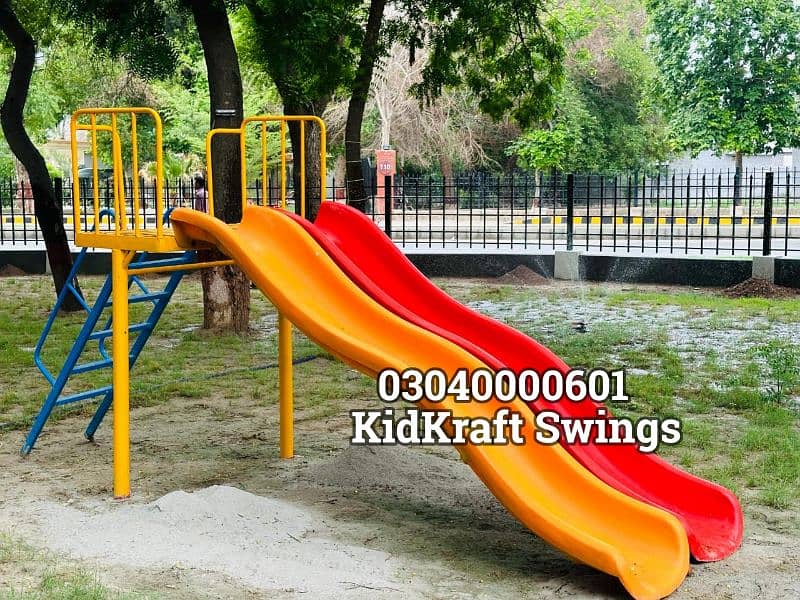 Slides, Swings, Seesaw, Merry go round, Jungle gym, Monkey bar,Climbe 14