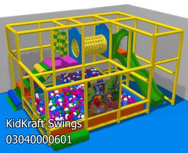 Slides, Swings, Seesaw, Merry go round, Jungle gym, Monkey bar,Climbe 17