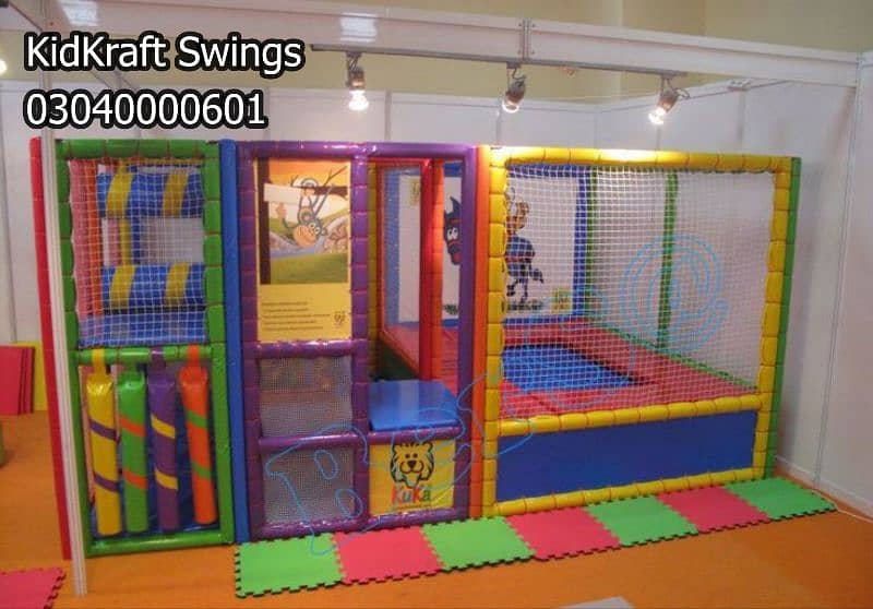 Slides, Swings, Seesaw, Merry go round, Jungle gym, Monkey bar,Climbe 19