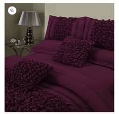 8 Pcs Embellished Comforter Set