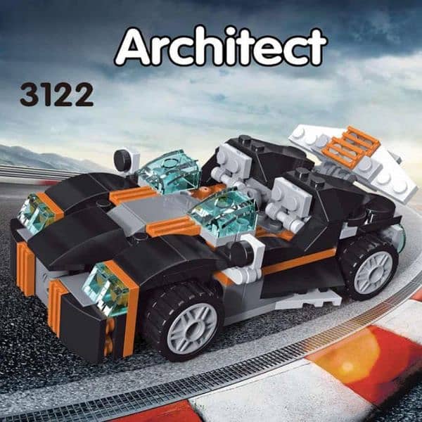 256PCS Architect Magic 36-In-1 Ultimate Building Block Set 1
