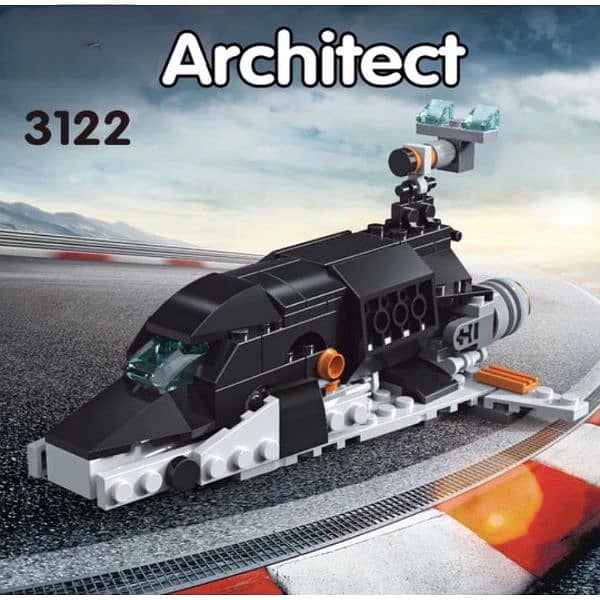 256PCS Architect Magic 36-In-1 Ultimate Building Block Set 7