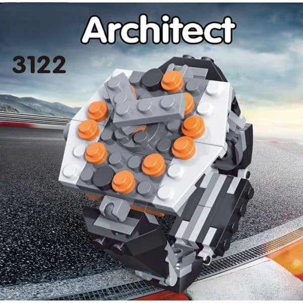 256PCS Architect Magic 36-In-1 Ultimate Building Block Set 8