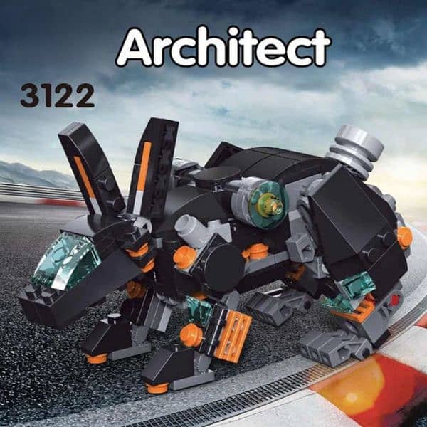 256PCS Architect Magic 36-In-1 Ultimate Building Block Set 9
