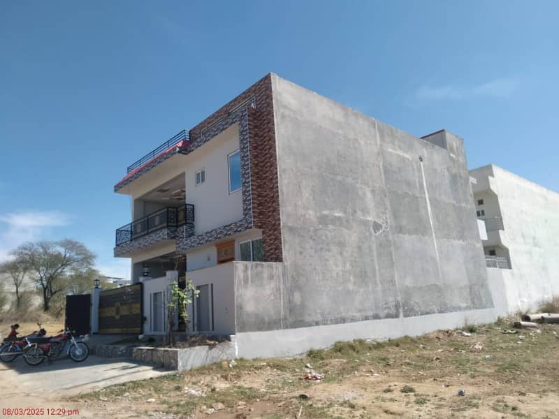 10 Marla Double Unit House Available. For Sale In Gulshan E Sehat E-18 Islamabad. In Block F. 28