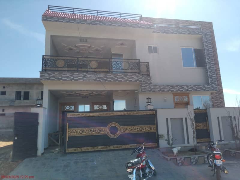 10 Marla Double Unit House Available. For Sale In Gulshan E Sehat E-18 Islamabad. In Block F. 32