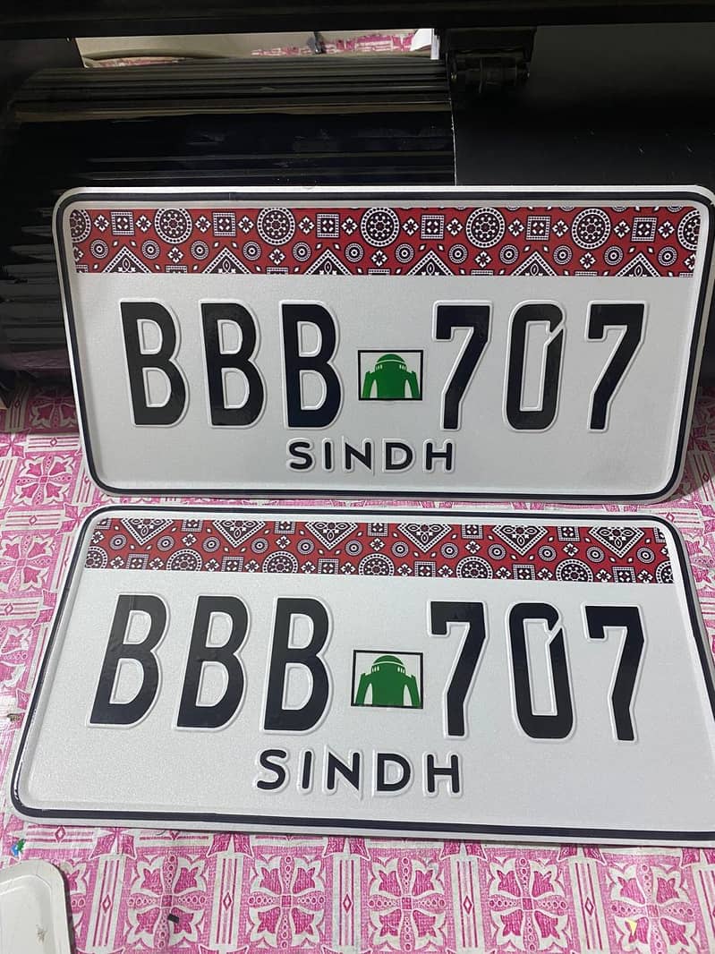 Bike Number Plates Available In AAstickers  Contact Number 03225317874 7