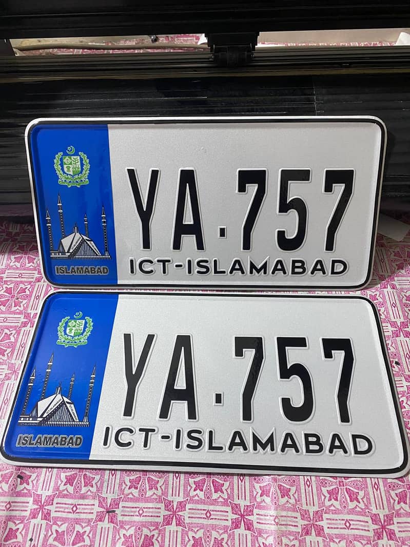 Bike Number Plates Available In AAstickers  Contact Number 03225317874 8