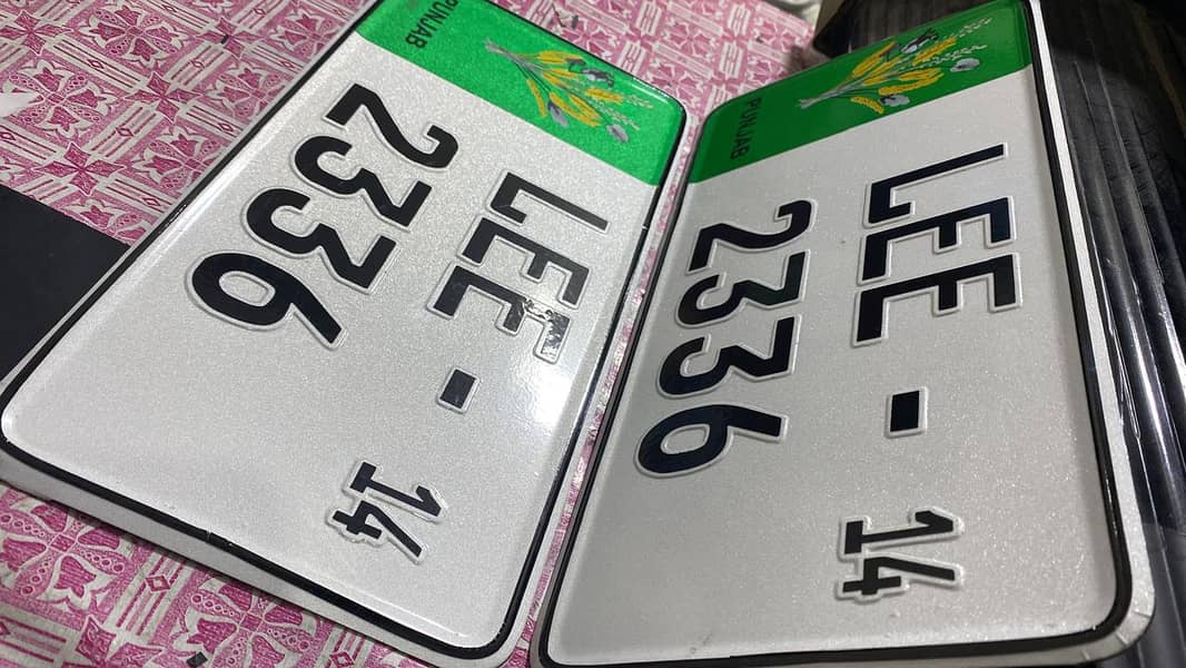 Bike Number Plates Available In AAstickers  Contact Number 03225317874 10