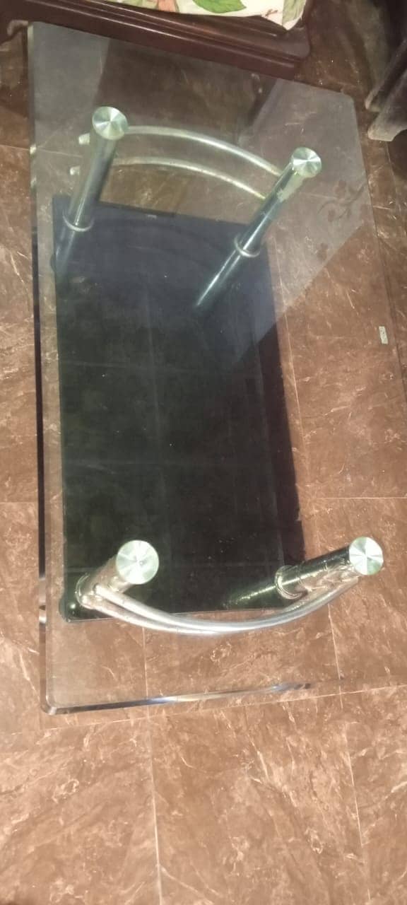 Double glass table best quality thick glass 1