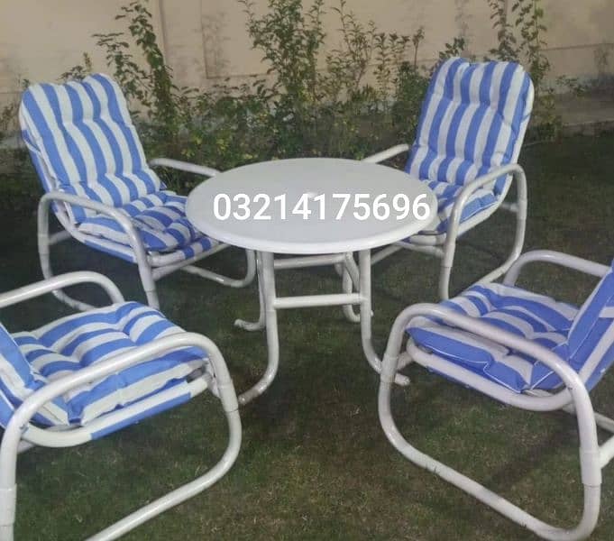 OUTDOOR GARDEN UPVC RATTAN FURNITURE SOFA SET CHAIRS TABLE UMBRELLA 1