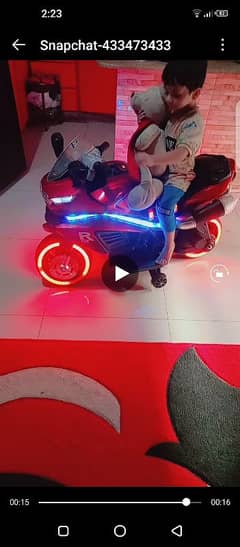 kids electric bike for sale 15000 10/9 condition