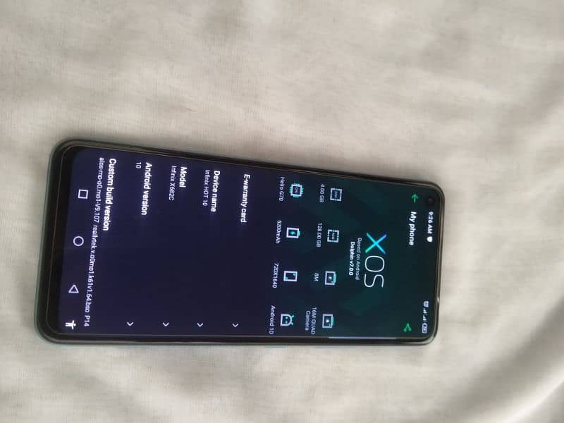 Infnix Hot 10 Mobile For sell 4/128 GB 3