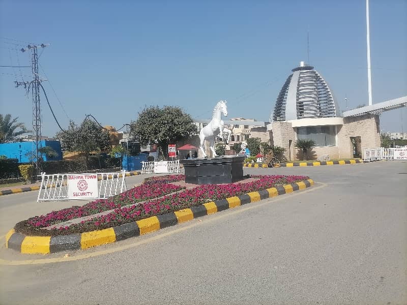 Prime Location 8 Marla Plot For Sale In Block Zinia, Bahria Nasheman Lahore 0