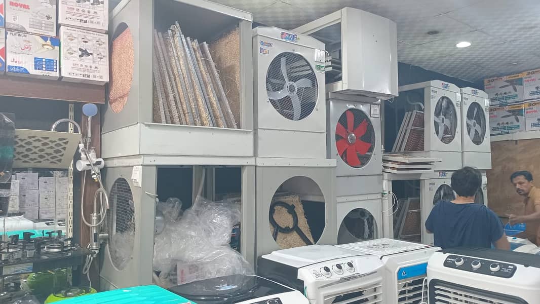 air cooler/plastic air cooler/steel body air cooler 6