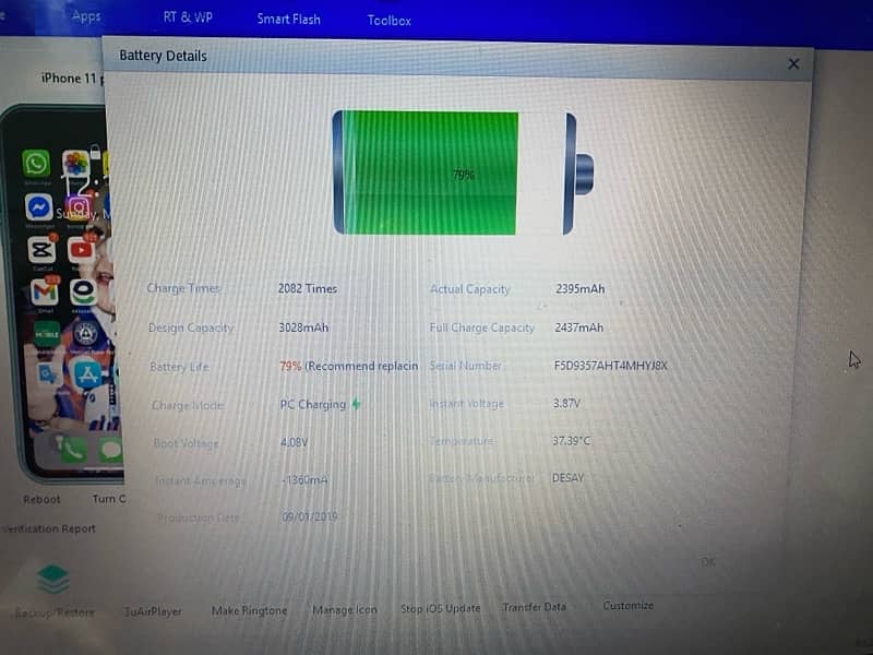 Iphone 11 pro Pta Approved 11