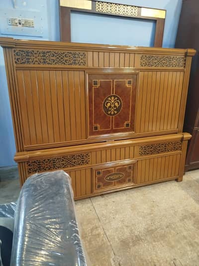 Brand New King Size Double Bed with 2 Side Tables for Sale Top Quality