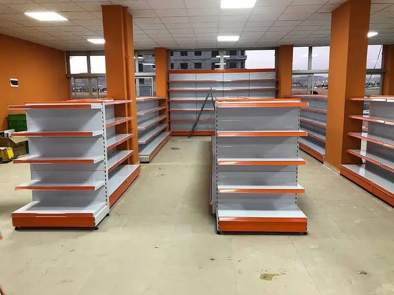 wall mounted racks , gondola racks , super store racks , display racks 9