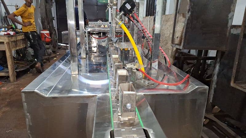 Tetra Pak and Bottle juice Filling Packing Machine in SS Plant 6