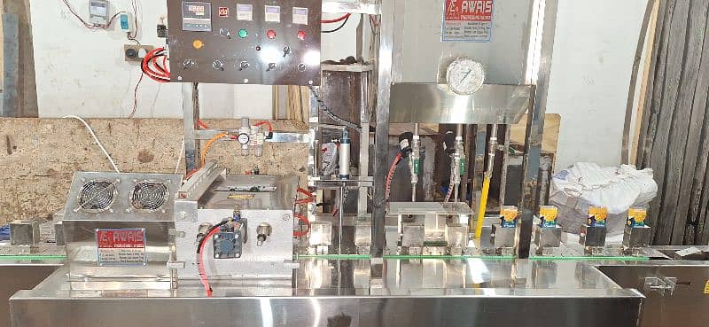 Tetra Pak and Bottle juice Filling Packing Machine in SS Plant 10