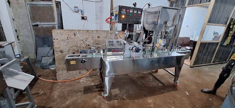 Tetra Pak and Bottle juice Filling Packing Machine in SS Plant 15