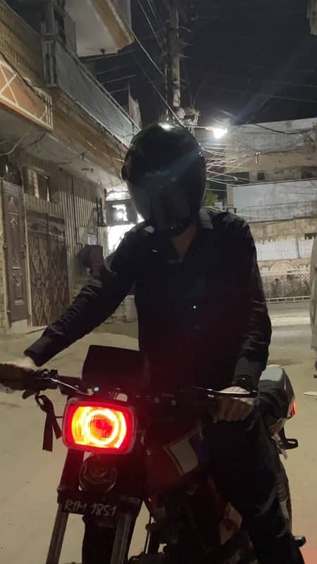 70cc bike totally modified with double saman slae nd exchange 3