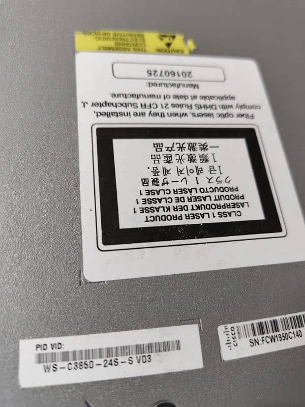 Cisco 3850-24SS Networking Switch 5