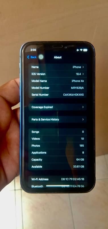 IPHONE XR non PTA convert to 14bro in body Exchange possible 3